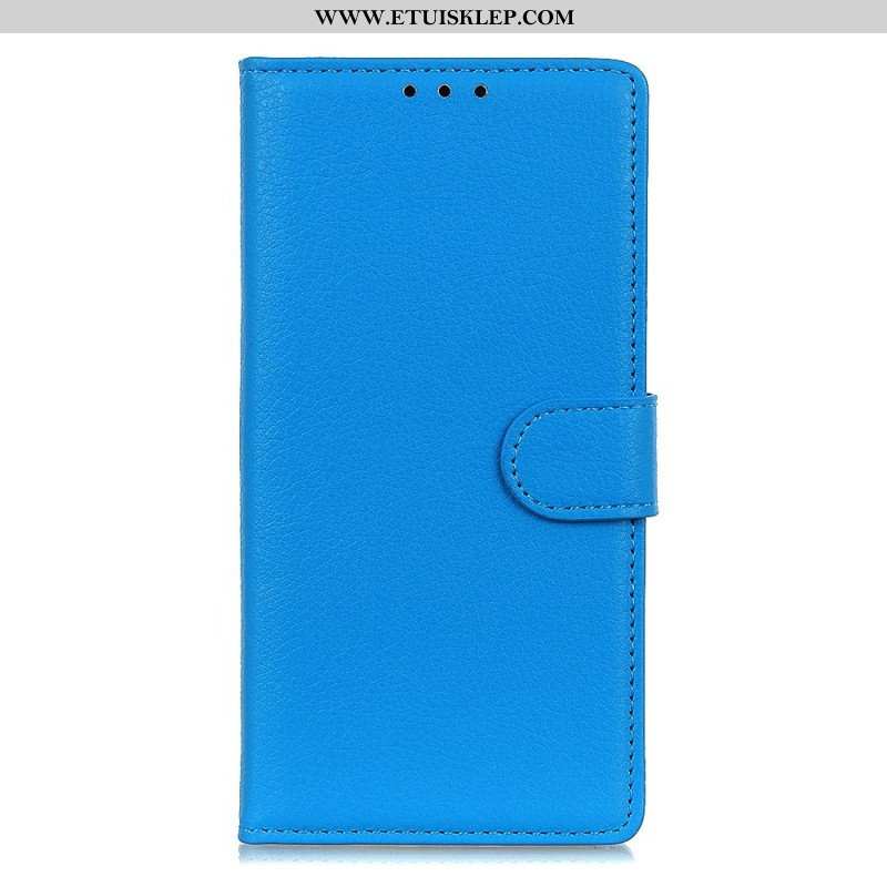 Etui Folio do Xiaomi Redmi Note 12 Pro Plus Tradycyjna Sztuczna Skóra